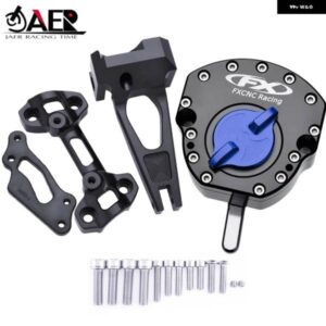 CNC MT09 FZ09 逆安全ステアリングダンパー マウントブラケット付き ヤマハ 2014-2016-21用
