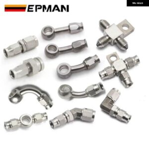 1PC ステンレス AN3 に AN -3 ストレートブレーキスイベルホース エンドフィッティング EPSCGPJ