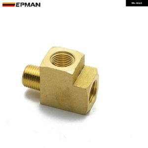 真鍮パイプ 継手 BARSTOCK ストリートティー T 3 ウェイ NPT 1/8インチ F X 1/8インチ F X 1/8インチ オスアダプター継手 F/パイプ /タンク EPCGQ208