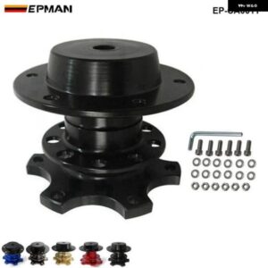 クイックリリーススナップオフハブアダプターは カースポーツ ステアリングホイール 用シート 2001-2006 EP-CA0011に適合