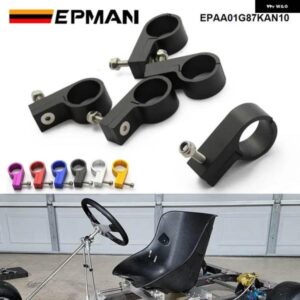 5個 /パック アルミ 19MM P クリップ クランプ AN10/AN8 ホース ライン取り付けクランプに適合 EPAA01G87KAN10