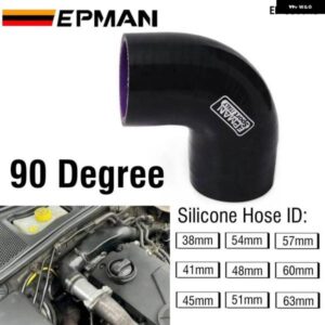 90度エルボ シリコン ホース パイプ ターボ インテークシート 2001-2006 63MM 60MM 57MM 54MM 51MM 48MM 45MM 41MM 38MM EP-SS90RS
