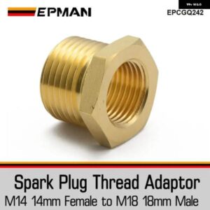 スパーク プラグ スレッド アダプター 18MM 14MM 真鍮アダプター M14 M18 EPCGQ242