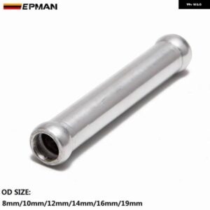 ストレート アルミ インタークーラー インテーク ターボ パイプ OD 8MM/10MM/12MM/14MM/16MM/19MM X L: 3インチ
