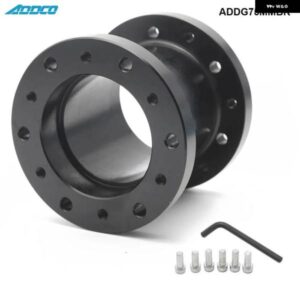 車用 75MM 高さ合金 ステアリングホイール ハブアダプタースペーサーボスキット ADDG75MMBK