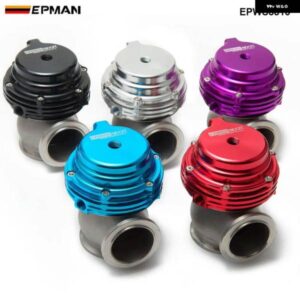 MVS 38MM ウェストゲート アルミトップ V バンドゴールドアウターウェストゲート スーパーチャージ ターボ マニホールド 14PSI EPWS8815