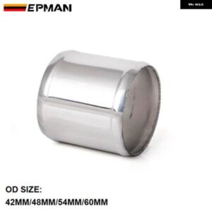 ストレートアルミインタークーラーインテーク ターボ パイプ 外径 42MM /48MM /54MM /60MM L=76MM