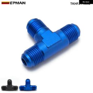 AN6 フレアティー Tピース アダプターアルミ継手編組燃料ライン ホース オイル 燃料 水 / ホース 用航空会社 TKHFJTTAN6