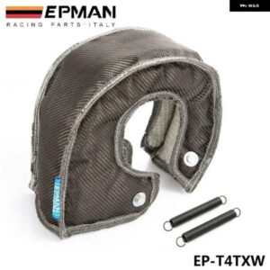 カーボン ターボ ブランケットヒートシールド カバー 高性能 T4 GT45 GT40 GT47 EP-T4TXW