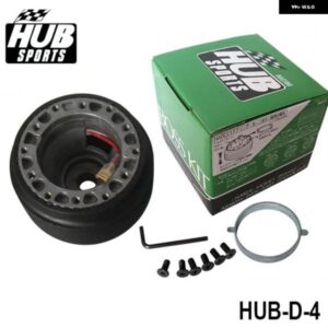 6ボルト穴 レーシング ステアリングホイール ハブアダプ ターボ スキット ダイハツシャレード用チャームメント FEROZA 82-93 HUB-D-4
