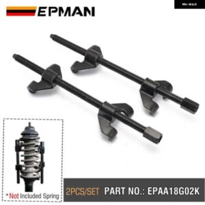 380MM スプリングクランプコイル コンプレッサー ショックアブソーバーストラットロード サスペンション 圧縮 EPAA18G02K