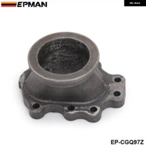 T25 T28 GT25 ターボ チャージ縦樋 8 ポイント 2.5インチ V バンド鋳アイアンフランジ エキゾースト マニホールド コンバータアダプター EP-CGQ97Z