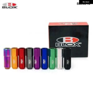 BLOX 7075 アルミ レーシング ホイールラグ ナット M12X1.25 / M12X1.5 L: 60MM 20個 EP-550NUTS