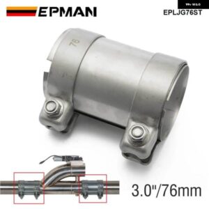 3インチ マフラー パイプ コネクタジョイナー 304 SS クランプコネクタ 76MM EPLJG76ST