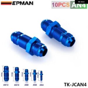 AN-4～AN-4 フレアバルクヘッド ストレートオス 燃料油ホース 継手アダプター TK-JCAN4
