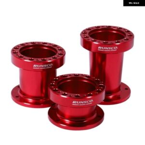 ステアリングホイール ハブスペーサーキット 51MM 76MM 101MM ステアリングホイール ハブボスキット アダプタースペーサー ブラック/ゴールデン