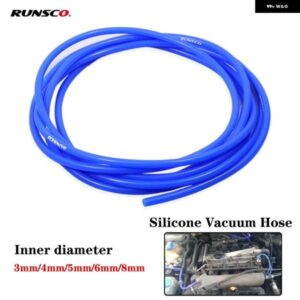 ID 3MM /5MM /4MM /6MM /8MM 真空 シリコン ホース オートレースインタークーラーラインパイプ チューブ赤青黒