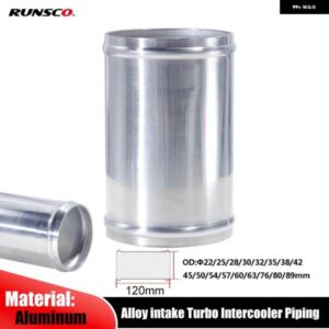 51/57/63/70/76MM 合金吸気 ターボ インタークーラー配管エクステンサーホース アダプタージョイナーパイプ コネクタ シリコーン 長さ 76MM