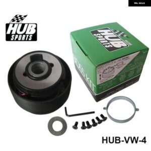 6ボルト穴 レーシング ステアリングホイール ハブアダプ ターボ スキット VW ゴルフ HUB-VW-4