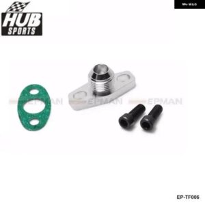 ターボ オイルドレン リターンフランジ 10AN GT28 GT30 GT35 38MM M8穴 HU-TF006