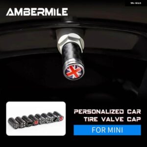 カーボンテクスチャ ミニクーパー R55 R56 R60 R61 F54 F55 F56 F60 カントリーマンホイールタイヤバルブ キャップステムカバー