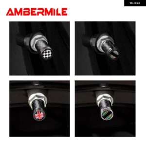 カーボンテクスチャ ミニクーパー R55 R56 R60 R61 F54 F55 F56 F60 カントリーマンホイールタイヤバルブ キャップステムカバー