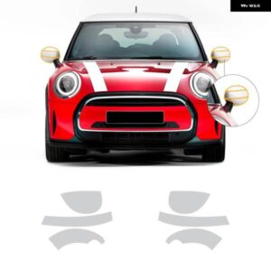 ヘッドライト フィルム ミニ F56 クーパー S 2 ドア 2022-2024 クリアキット 8.5MIL ステッカー プレカット PPF TPU ペイントフィルム