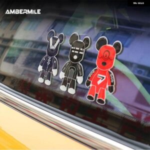 3D エポキシ ミニクーパー F54 F55 F56 F57 F60 R55 R56 R57 R58 R59 R60 R61 ステッカー 車体ウィンドウ デカール