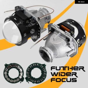 1ペア 3.0 HID バイキセノンプロジェクターレンズ HELLA 3R G5 HD ヘッドライト 交換ライト レトロフィット D1S D2S D3S D4S 6000K
