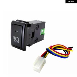 スズキ 1PC 自動 ヘッドライト DRL 電子犬ファンフロント フォグランプ リア フォグランプ スイッチ ボタン ジムニー 07-15