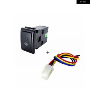スズキ 1PC ドライブ レコーダー LED オフ音楽電源 P-レーダー ヘッドライト スイッチ ボタン ジムニー 07-15