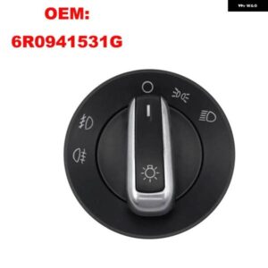 ヘッドライト フォグランプ コントロールノブ スイッチ ドライビングランプ と フォグランプ コントロールボタン VW ジェッタ ポロビートルアップ
