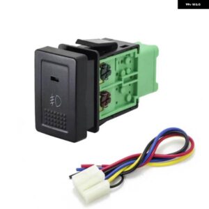 スズキ 1PC ファン加熱バックミラー ファン電子犬後 フォグライト バックミラー 折りたたみ スイッチ ボタン 新天宇 SX4