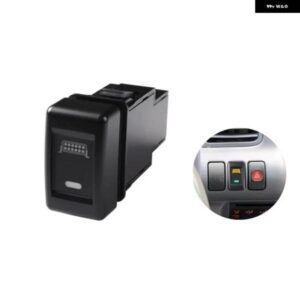 1PC フロント フォグランプ リア フォグライト 音楽 LED 自動 ヘッドライト 電源 スイッチ ボタン いすゞ D-MAX 2018