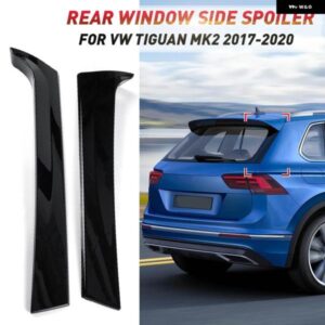 VW ティグアン MK2 2017-20 リアサイドウイングルーフ スポイラー ステッカー トリム カバー スタイリングオート RLINE用ではありません
