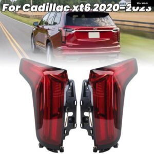 1PC テールライト キャデラック XT6 2020-23 リアランプと ドライビングランプ ブレーキランプ ウィンカーランプ