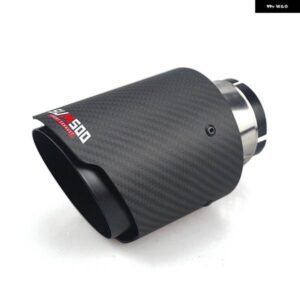 カーボン排気先端マットブラック ステンレス マフラー パイプ マフラー