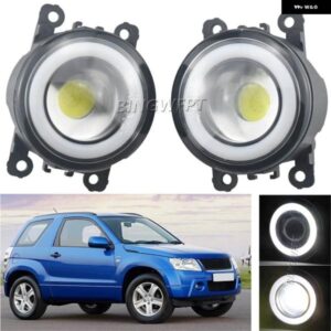 スズキ フォグライト 12ボルト LED レンズエンジェルアイフォグ ドライビングランプ グランドビターラスイフト 2 JT 2005-2013