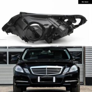 メルセデス W212 シェル E300 E200 E260 E250 黒 プラスチック ケースレンズランプ ベースランプベースフロント ヘッドライト リアケース