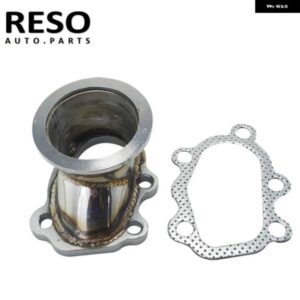2.5インチ 63.5MM V- バンド クランプ フランジ ターボ ダウン パイプ アダプター 304 ステンレス アダプター T25 T28 GT25 GT28用