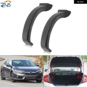 テールゲート リアドア トランク リッド ヒンジ カバー ガーニッシュ トリム HODNA シビック 10TH 2016-20