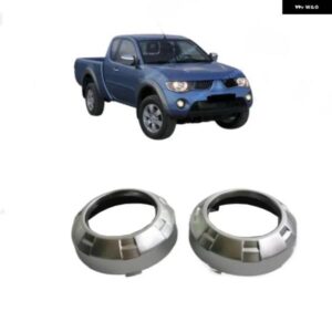 1ペア 2個 フォグランプ カバー L200 2006-2008 KA 2 ドアフロントランプカバー トリトン 6400A966 パジェロ ではありません同じではありません