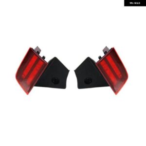 2ピース LED リアバンパー リフレクターライト パジェロ スポーツ 2015-2018 ドライビングブレーキライトレッド フォグランプ モンテロ スポーツ デイライト
