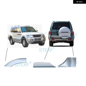 1個 テールドアボード パジェロ V73 MN117244XA リアスペアタイヤカバー モンテロ 2000-2006 V75 ドアカバー 右