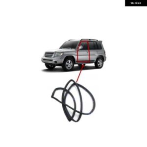 1個 5 ドアドア ゴムシール パジェロ ピニン H60 H70 MR351386 ドア開口部ポスト モンテロ ミニアウトゴム IO