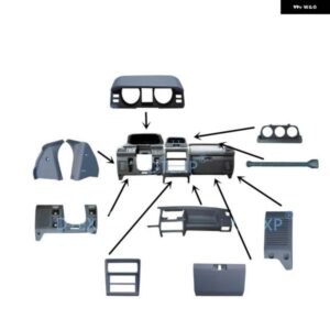 LHD 計器プラットフォーム ASSY パジェロ V31 V32 V33 V43 計器カバー モンテロ ユーティリティ ボックス トランペット カバー フレーム