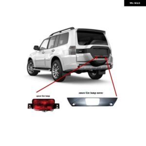 1ピース スペアタイヤランプカバー パジェロ V90 2007-2020 6430A133YB ダウンリア フォグランプ モンテロ V80 8337A068 SHOGUN