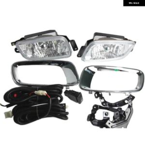 フルキット フォグランプ パジェロ V73 2000-2003 MR508190 フロントランプ 電球付き モンテロ V60 ワイヤー スイッチ サポート