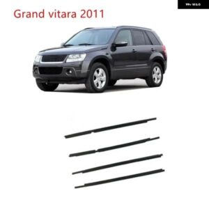 4個 5 ドア窓外ラバー GRAND VITARA 2011 83831-65J00 ガラス プロテクター ウェザー ストリップ シール ラバー 3 ドアではありません