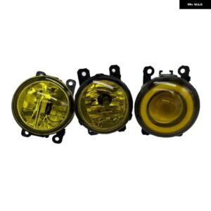 1個 黄色 LED ハロゲン フォグライト アウトランダーアングルアイフロントランプ パジェロ V90 クリアランスライト サー GT ASX